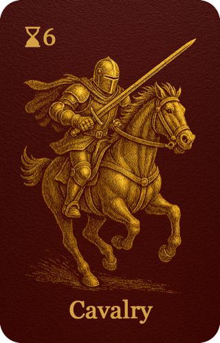 Red Cavalry unit card